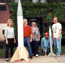 Members of Rocketry Workshop for Teachers